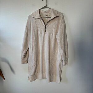 Faherty Legend Quarter Zip Dress